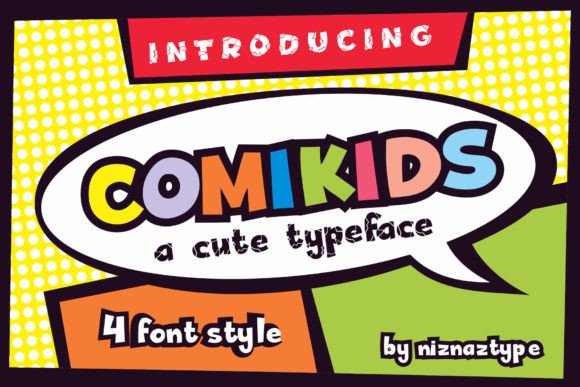 Bringing Joy to Your Shop with the Comikids Typeface