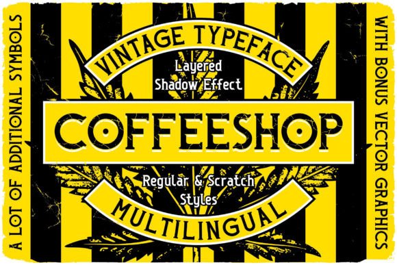 Coffeeshop: The Vintage Typeface That Elevates Small Business Branding
