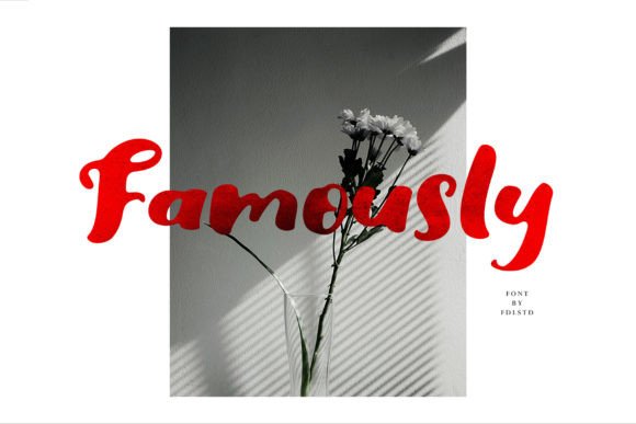 Famously: The Perfect Display Font for Handmade Branding