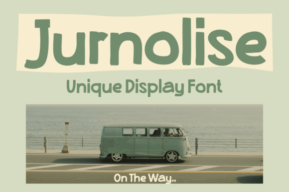 Jurnolise: The Premium Display Typeface for Modern Editorial Design