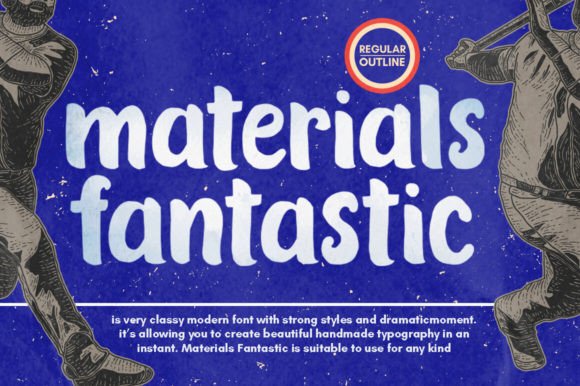 Materials Fantastic: The Perfect Display Typeface for Handmade Shop Labels