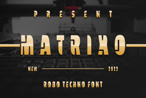 Matrixo: The Premium Display Font That Elevates Small Business Branding