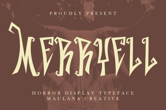 Merryell: The Chilling Display Typeface for High-Impact Campaigns
