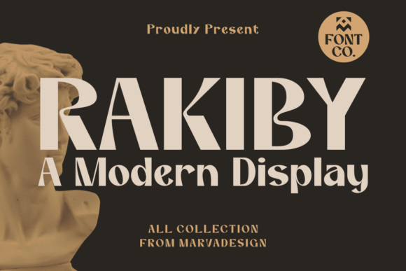 Rakiby: The Modern Display Typeface for Impactful Web Design