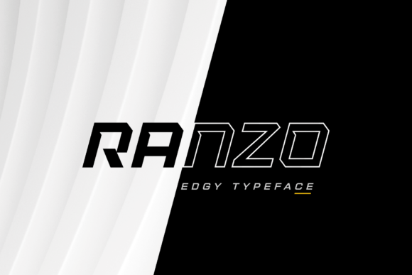 Ranzo: The Futuristic Display Font for Modern Web Design