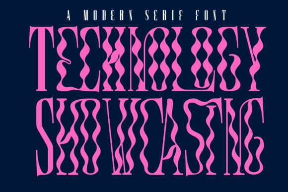 Technology Showcasing: The Display Typeface That Elevates Small Business Branding